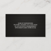 Carte De Visite Services Auto | Schéma (Dos)