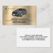 Carte De Visite Services Auto | Véhicule économique (Devant / Derrière)