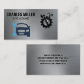 Carte De Visite Services automobiles | Clé | Mécanicien (Devant / Derrière)