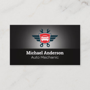 Carte De Visite Services automobiles   Clés   Mécanicien