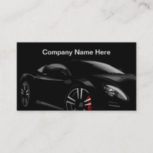 Carte De Visite Services automobiles Cool Car