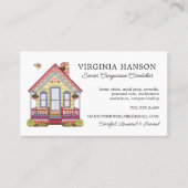 Carte De Visite Services aux aidants naturels de Cute House (Devant)