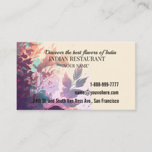 Carte De Visite Services aux entreprises