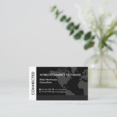 Carte De Visite Services aux entreprises du monde entier (Debout devant)