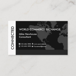 Carte De Visite Services aux entreprises mondiales