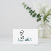 Carte De Visite Services blancs de naissance de Liza (Debout devant)