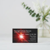 Carte De Visite Services cellulaires de téléphone portable (Debout devant)