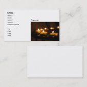 Carte De Visite Services cérémoniels (Devant / Derrière)