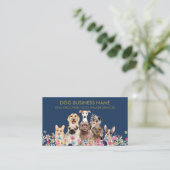 Carte De Visite Services complets de soins pour animaux de compagn (Debout devant)