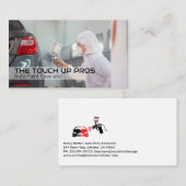 Carte De Visite Services corps auto | Voiture de peinture spéciali (Devant / Derrière)