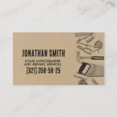 Carte De Visite Services d'amélioration et de réparation des maiso (Devant)