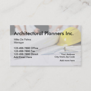 Carte De Visite Services d'architecte de construction