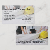 Carte De Visite Services d'architecte de construction (Devant / Derrière)