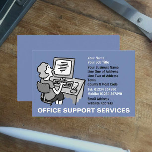 Carte De Visite Services d'assistance Office