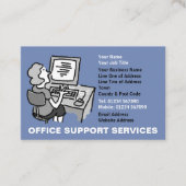 Carte De Visite Services d'assistance Office (Devant)