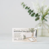 Carte De Visite Services d'assistant virtuel (Debout devant)
