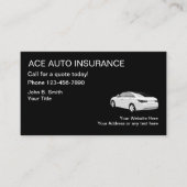 Carte De Visite Services d'assurance auto (Devant)