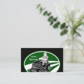 Carte De Visite Services de aménagement de pelouse (Debout devant)