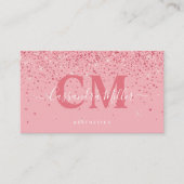 Carte De Visite Services de beauté professionnels Pink Loyalty & (Devant)