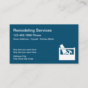 Carte De Visite Services de bricolage à domicile