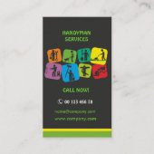 Carte De Visite Services de bricoleur, entretien à la maison (Devant)