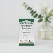 Carte De Visite Services de bricoleur, entretien à la maison (Debout devant)