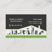 Carte De Visite Services de bricoleur, entretien à la maison (Devant)