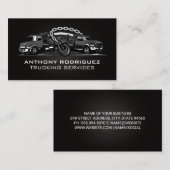 Carte De Visite Services de camion de remorquage et de camionnage (Devant / Derrière)