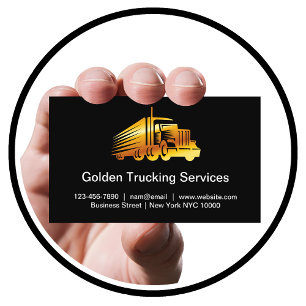 Carte De Visite Services de camionnage et de fret de classe