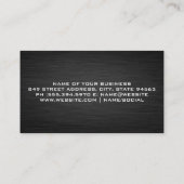 Carte De Visite Services de camionnage | Matériaux de construction (Dos)