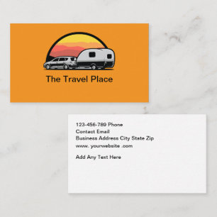 Carte De Visite Services de camping-car Travel Park