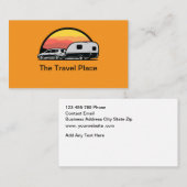 Carte De Visite Services de camping du parc de voyages (Devant / Derrière)