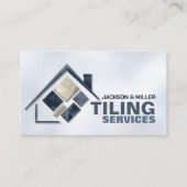 Carte De Visite Services de carrelage - Carreleur (Devant)