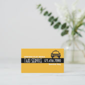 Carte De Visite Services de chauffeur de taxi (Debout devant)