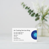 Carte De Visite Services de climatisation (Debout devant)