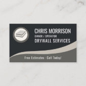 Carte De Visite Services de cloison sèche Professionnel (Devant)