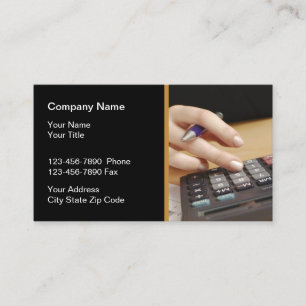 Carte De Visite Services de comptabilité commerciale
