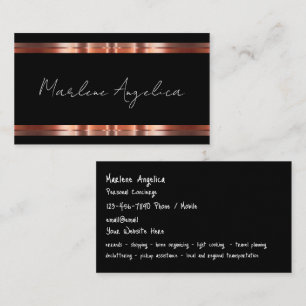 Carte De Visite Services de concierge personnel de classe