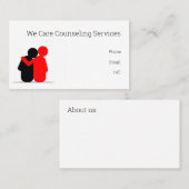 Carte De Visite Services de conseil (Devant / Derrière)