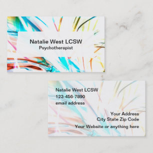 Carte De Visite Services de conseil en psychothérapie