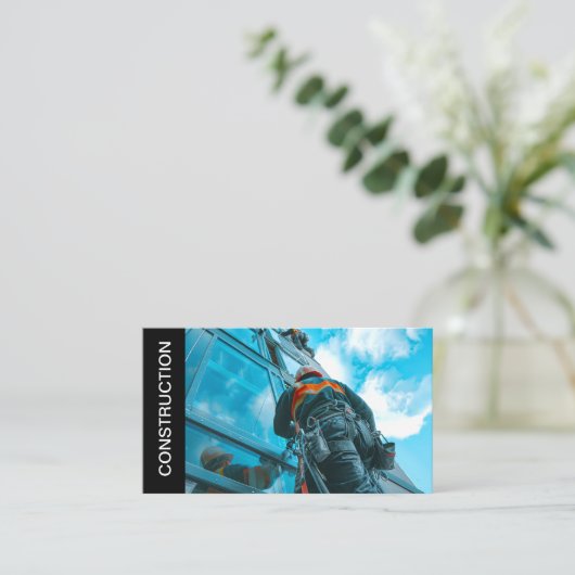 Carte De Visite Services de construction (Debout devant)