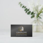 Carte De Visite Services de construction de contracteur général (Debout devant)