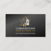 Carte De Visite Services de construction de contracteur général (Devant)
