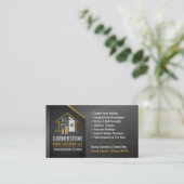 Carte De Visite Services de construction de contracteur général (Debout devant)