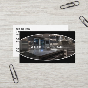 Carte De Visite Services de construction de cuisine et de salle de
