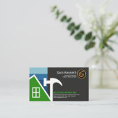 Carte De Visite Services de construction de marteau (Debout devant)