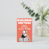 Carte De Visite Services de construction, de réparation à domicile (Debout devant)