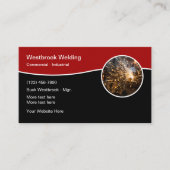 Carte De Visite Services de construction de soudure (Devant)