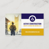 Carte De Visite Services de construction, entrepreneur, constructe (Devant)