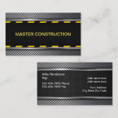 Carte De Visite Services de construction modernes (Devant / Derrière)